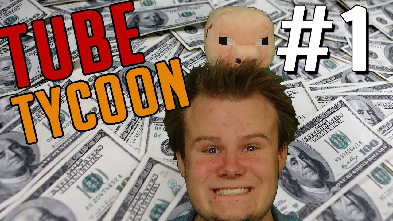SLIK BLIR VI STORE PÅ YOUTUBE // Tube Tycoon, #1