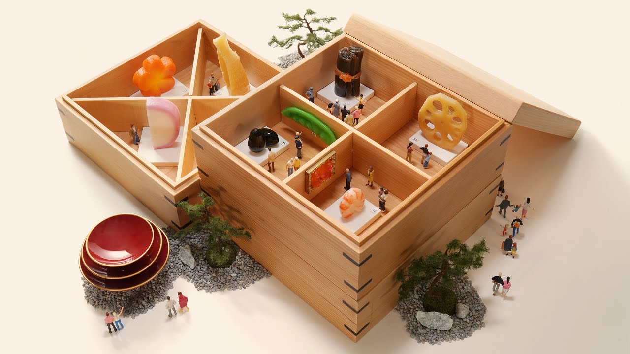 おせち料理を美術館に見立てる｜Making of “Osechi Art Museum”