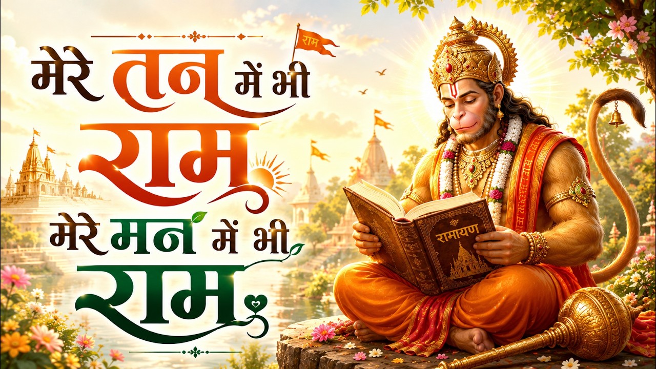 Mere Tan Mein Bhi Ram Mere Man Mein Bhi Ram | New Ram Hanuman Bhajan 2026 | Hanuman Bhajan