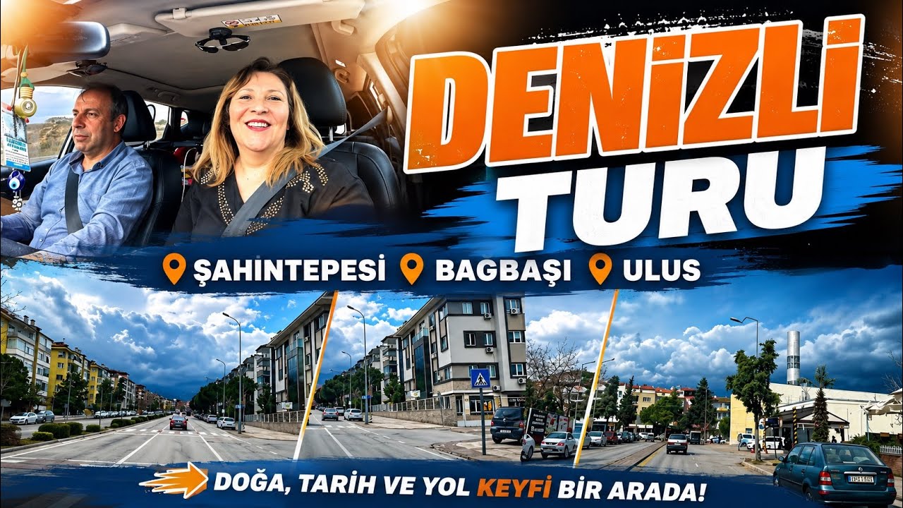 DENİZLİ TURU | ŞAHİNTEPESİ, BAĞBAŞI, ULUS #denizli #denizlidegezilecekyerler #gezivideoları