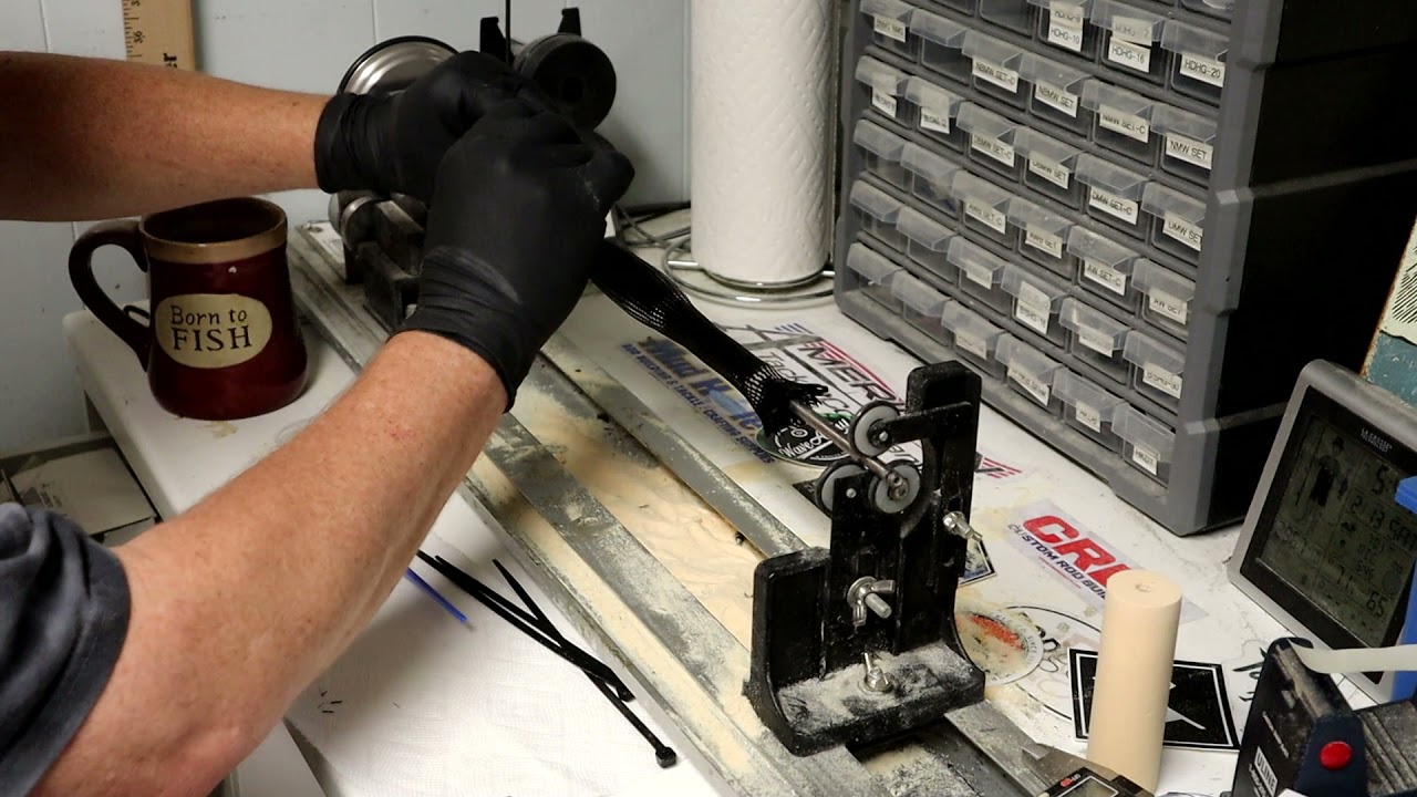 How To Build A Carbon Fiber Split Grip Build Part 1 Custom Rod Building