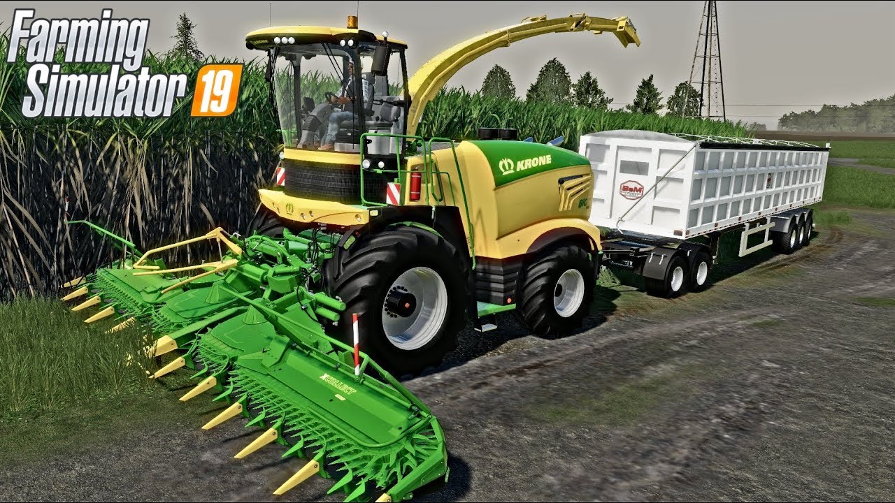 MODDED SUGARCANE HARVEST! | Lone Oak - Farming Simulator 19