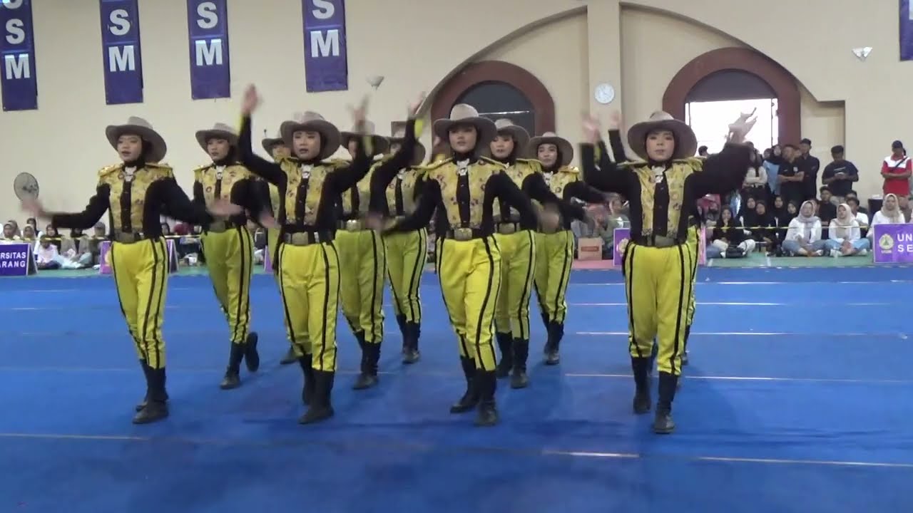 AKSI PASKIBRA  SMK N 1 Demak  Dalam LKBB GAP 7 Universitas Semarang