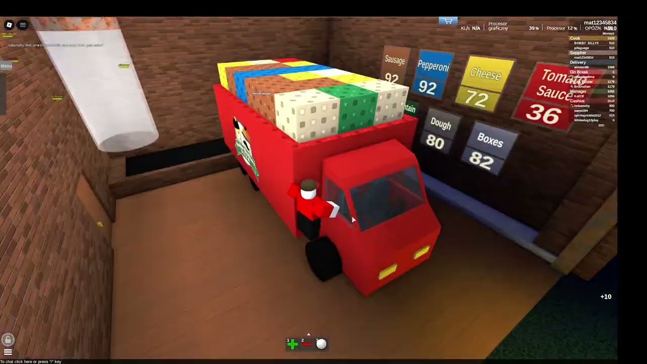 playing retro studio no roblox game (work at a pizza place 2014)