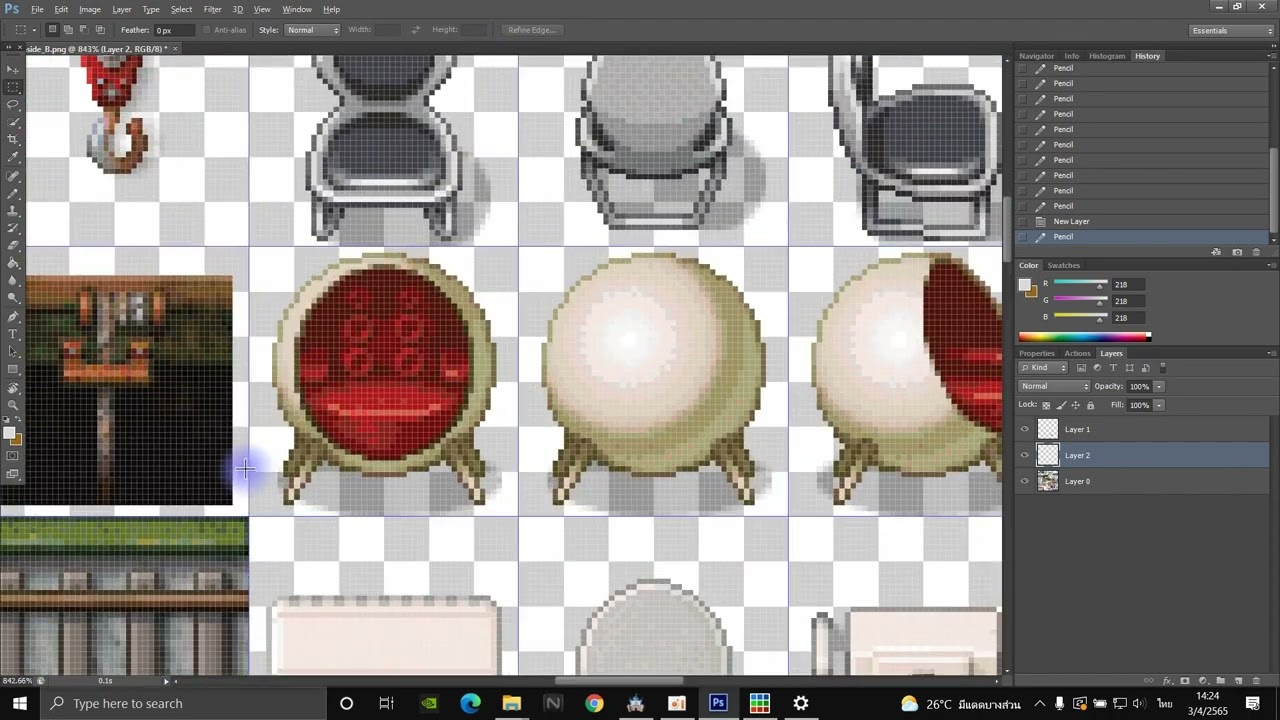 ทำ tilesets เอง หรือเอาของเขามาดัด [RPG Maker MZ]