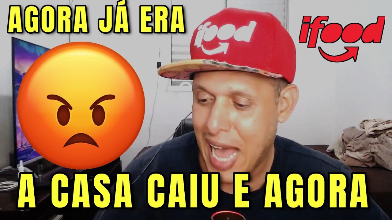 A CASA CAIU ENTREGADOR IFOOD | O CURIOSO MANEIRAS