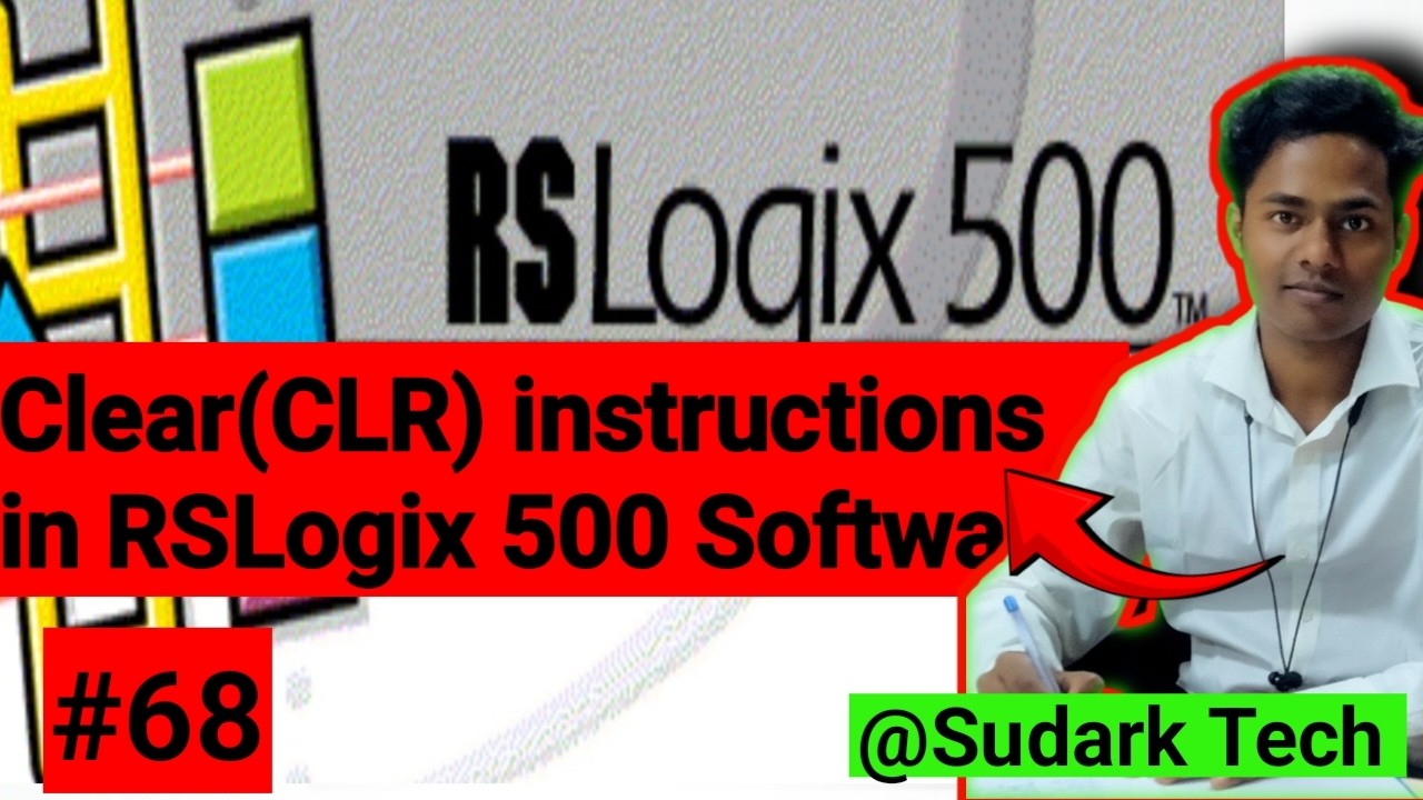 Clear(CLR) instructions in RSLogix 500 | Clear(CLR) Instructions | Sudark Tech
