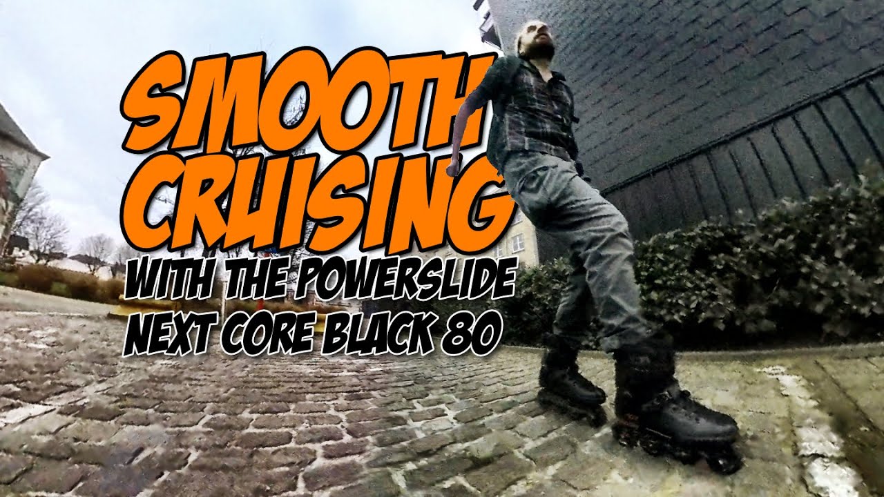 Smooth Cruising with the Powerslide Next Core Black 80 | Inline Skating