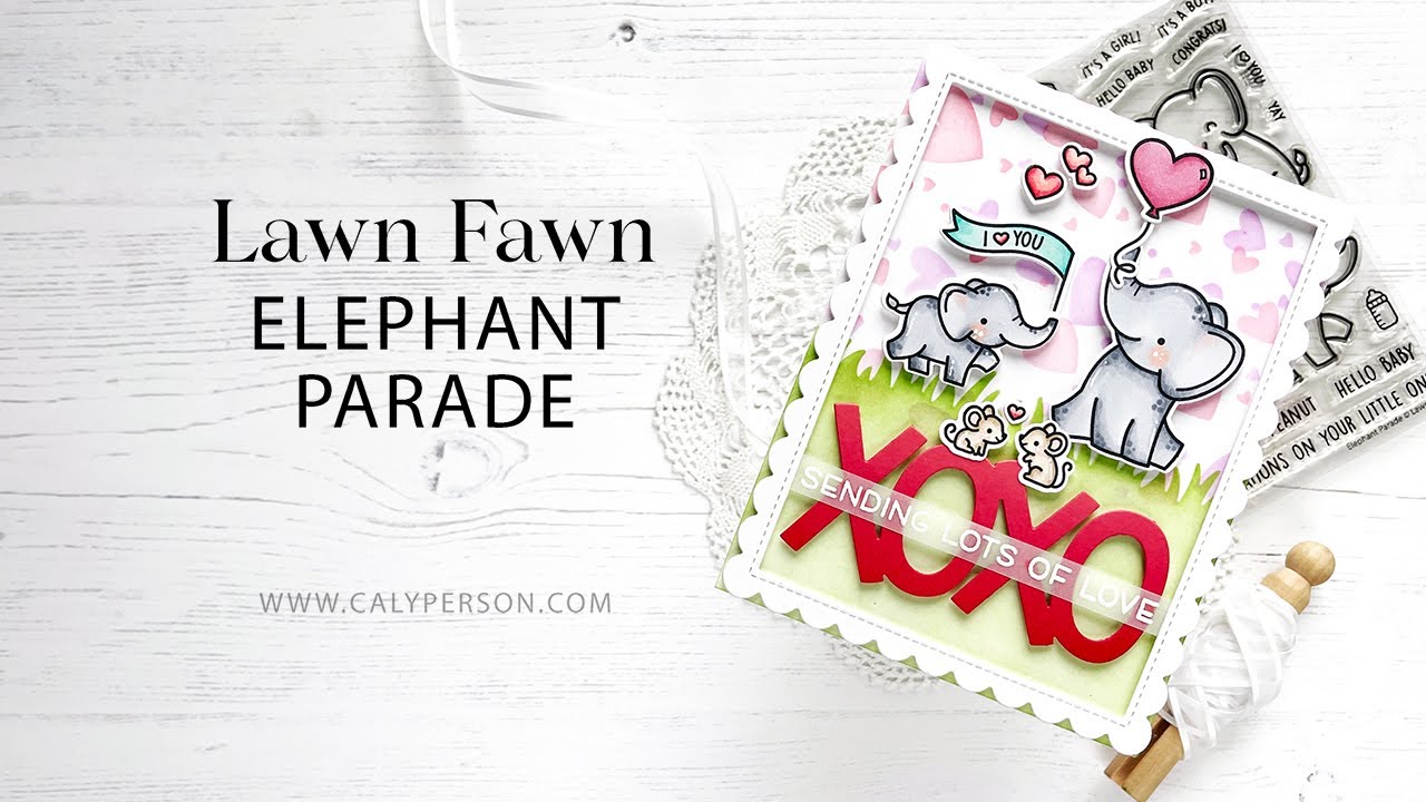Lawn Fawn - Elephant Parade