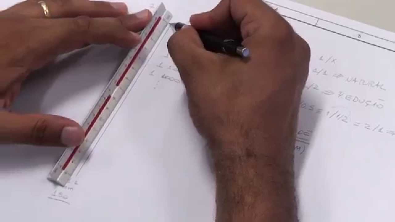 Desenho Técnico - Escalímetro