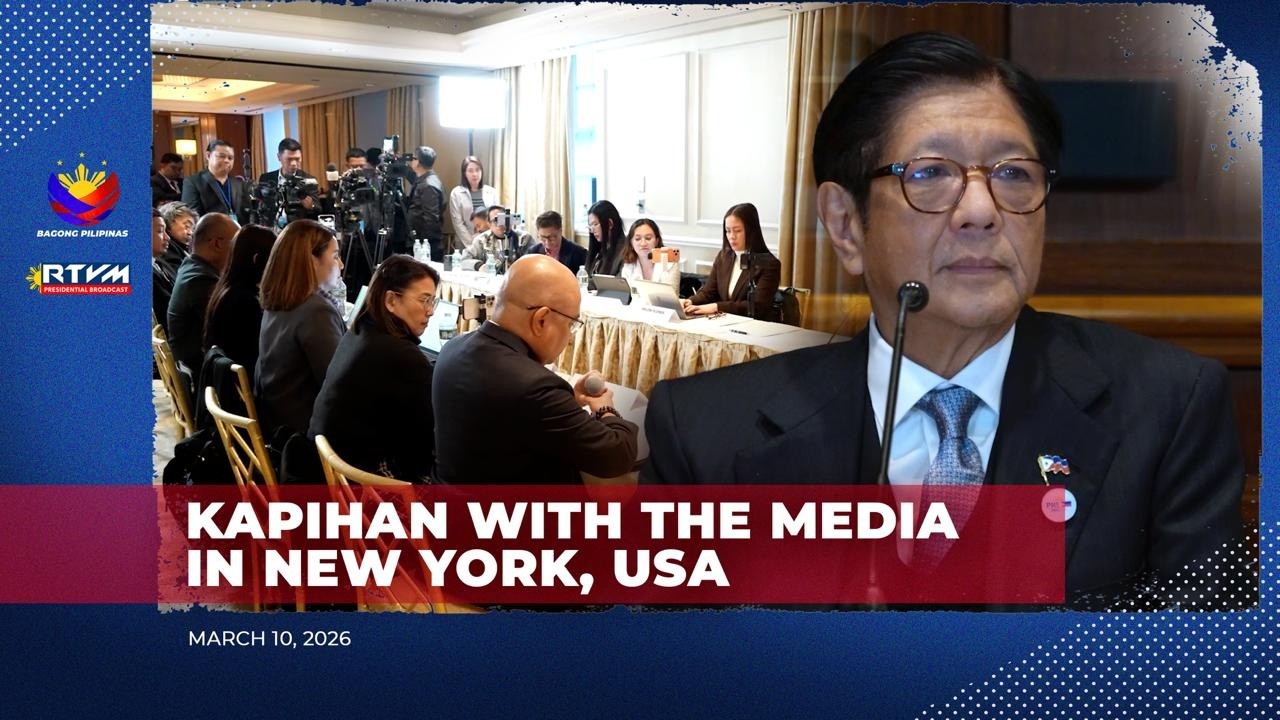Kapihan with the Media in New York, USA 3/10/2026