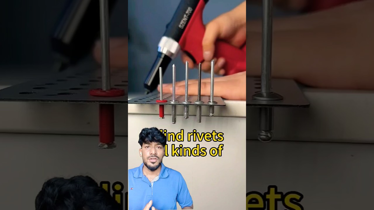 Different Types of Rivets Explained &ndash; A Quick Guide #shorts