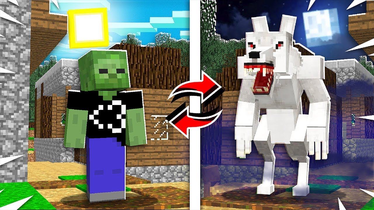 How To TURN into a WEREWOLF in Minecraft!