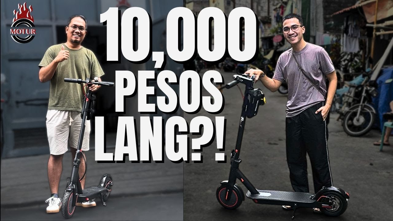 FOR ONLY 10,000PHP may Electric Scooter ka na!!! 🇵🇭