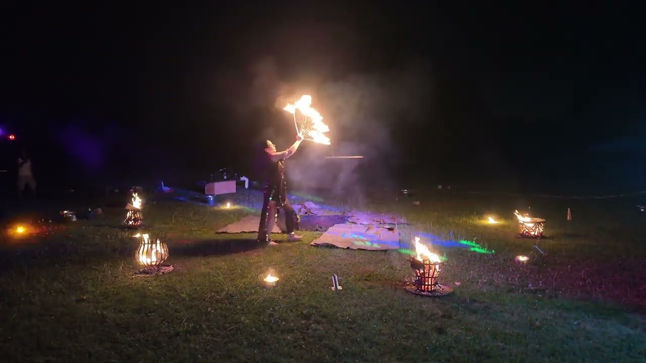 Firedance Merseburg 28 06 2025 Geb. Alex Feuershow