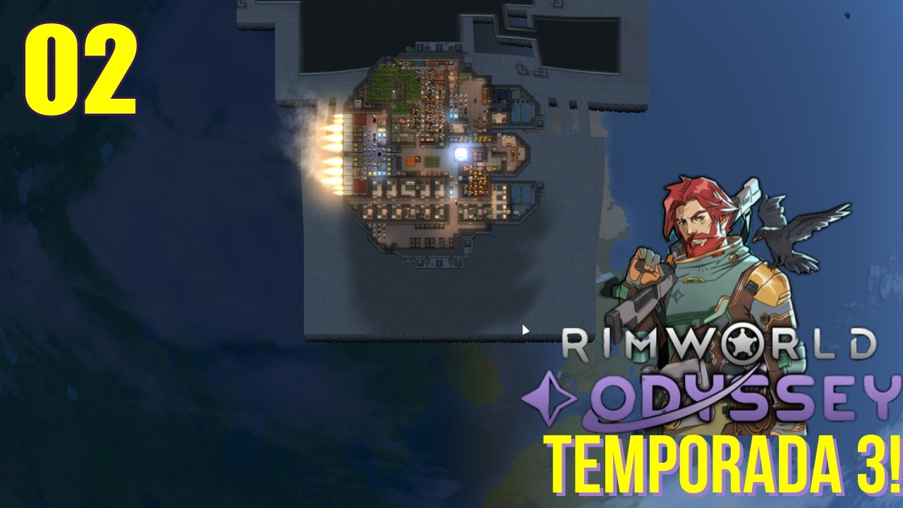 RIMWORLD: ODYSSEY DLC T3Cp 02| Recuperamos a la salvaje y volvemos a la orbita!