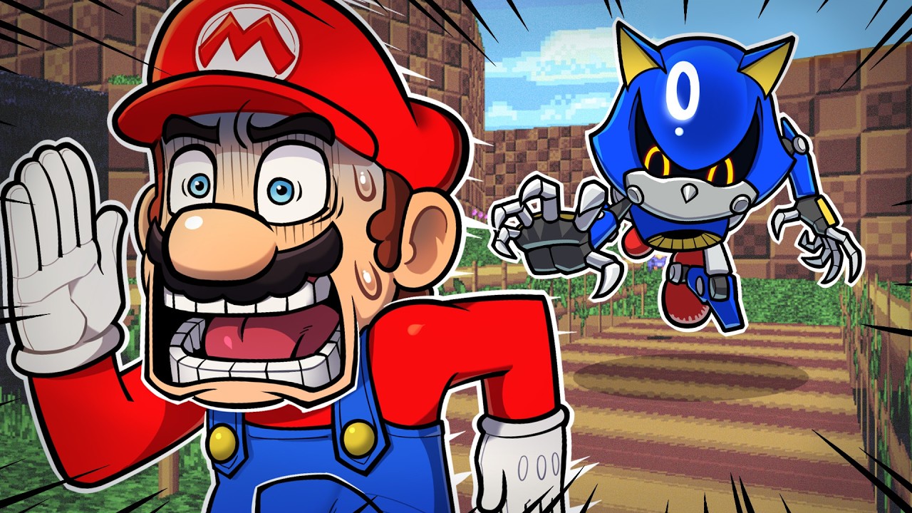 Can I Beat a CLASSIC Sonic Game As Mario?