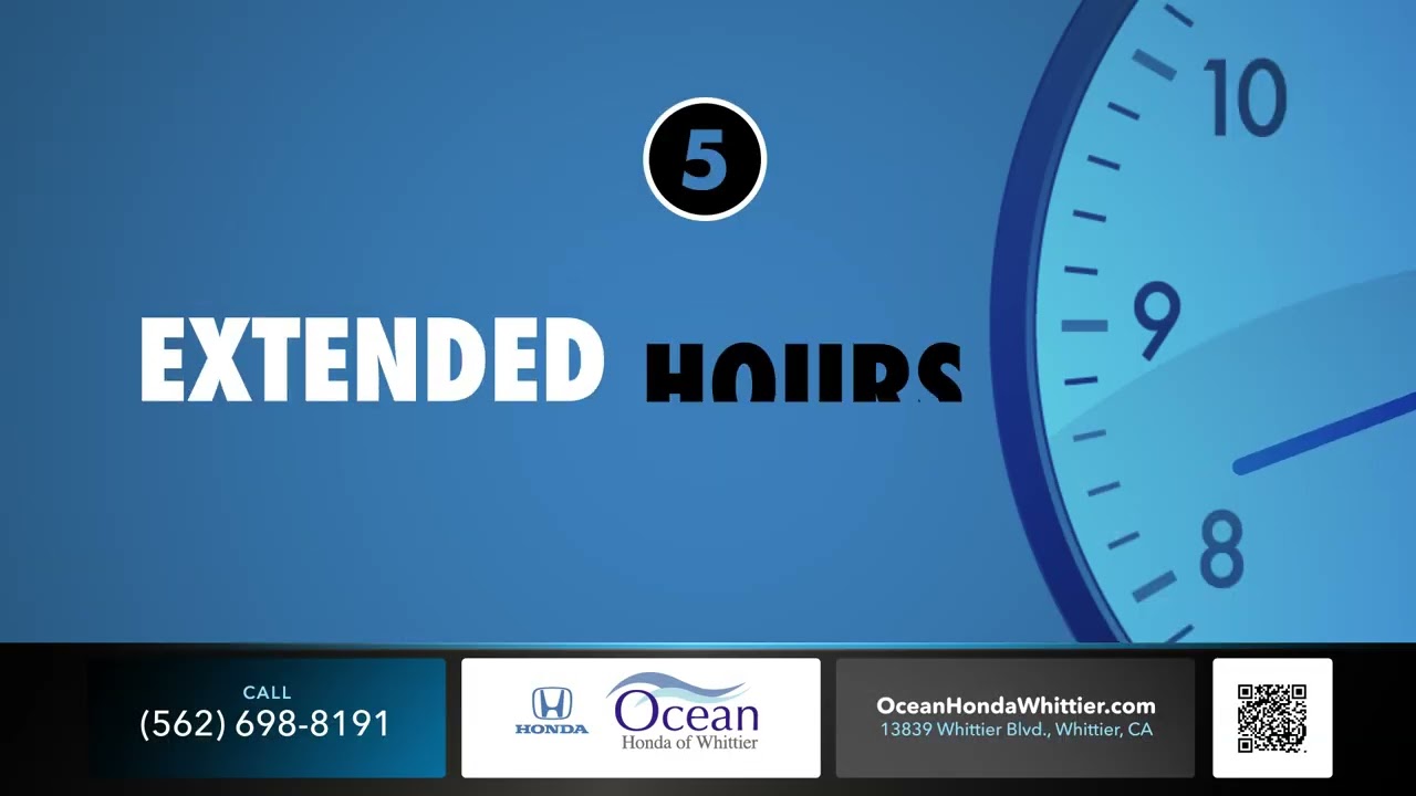 Why Buy from Ocean Honda of Whittier