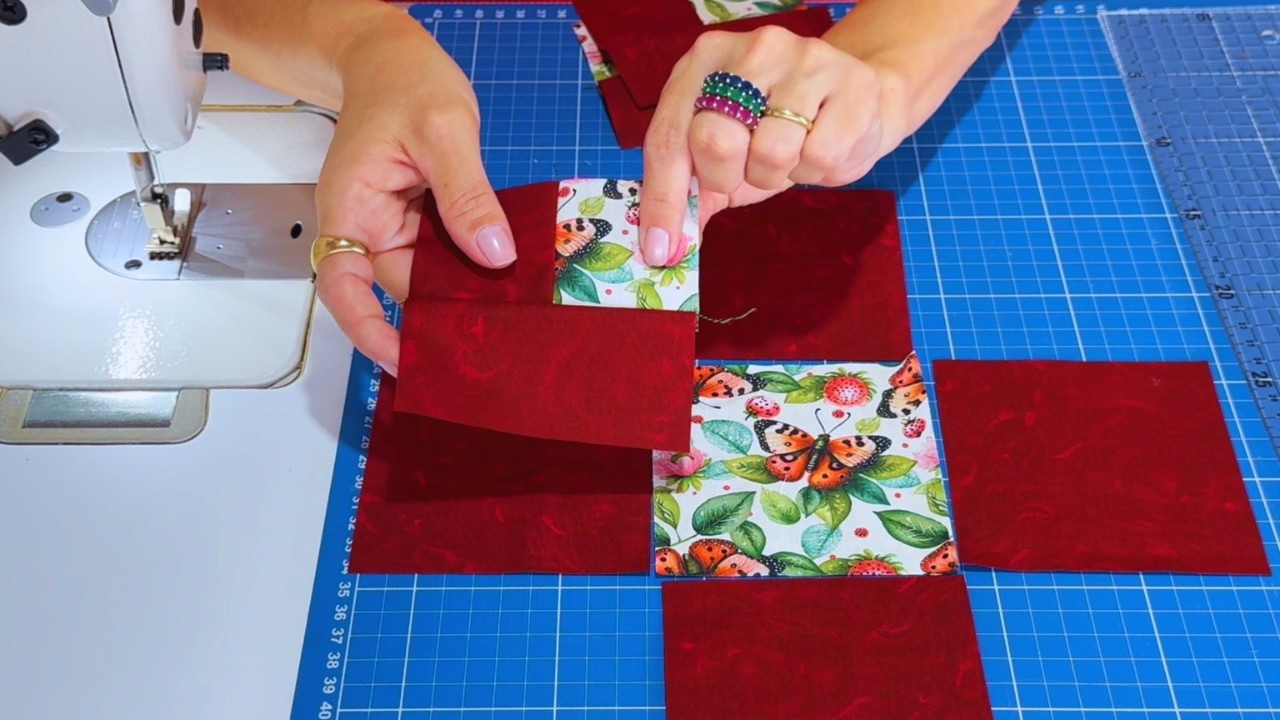 FÁCIL DEMAIS! O TRUQUE para Fazer COLCHA em PATCHWORK Rápido!🌷