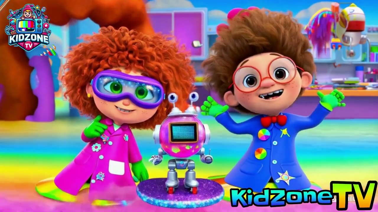 🌈🎶Magic Science Lab! 🧪✨ | Kids Science Experiments | Fun Learning Videos for Children | KidZone TV