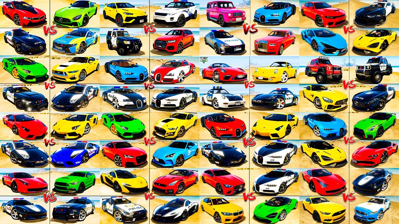 I found 100 best Mods for GTA 5 - Super Cars Collection Compilation