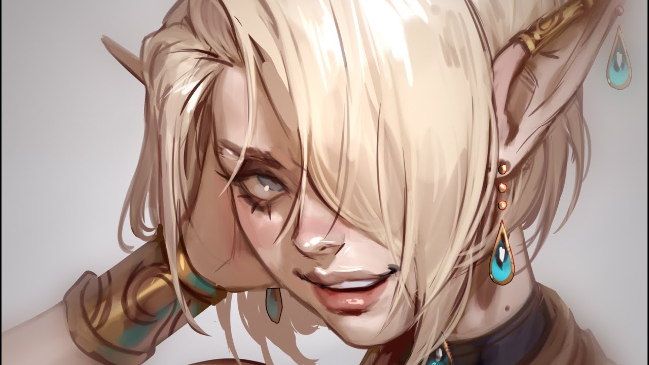 SELVIA timelapse speedpaint