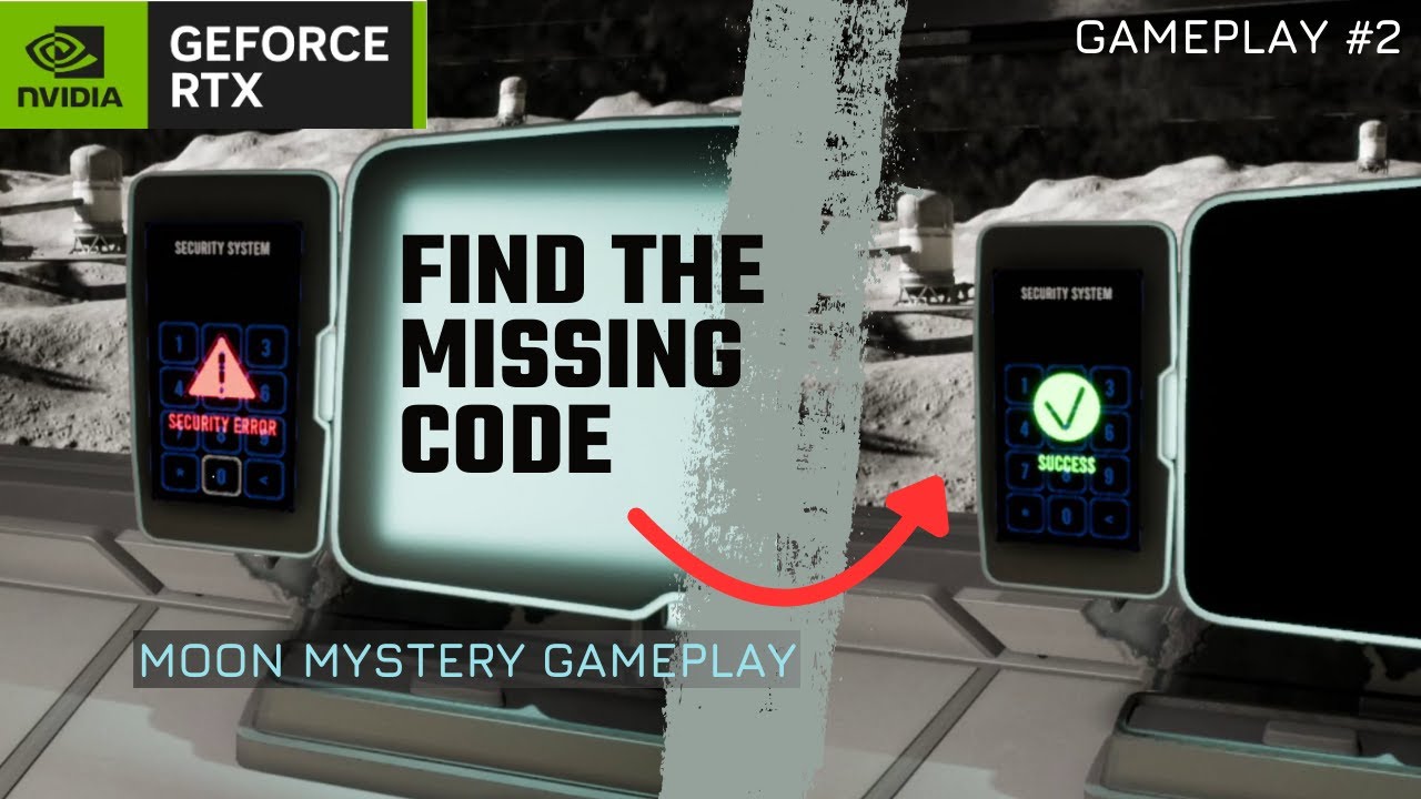 Find the missing code | MOON MYSTERY GAMEPLAY #2 | 2024 | 1080p MAX Settings