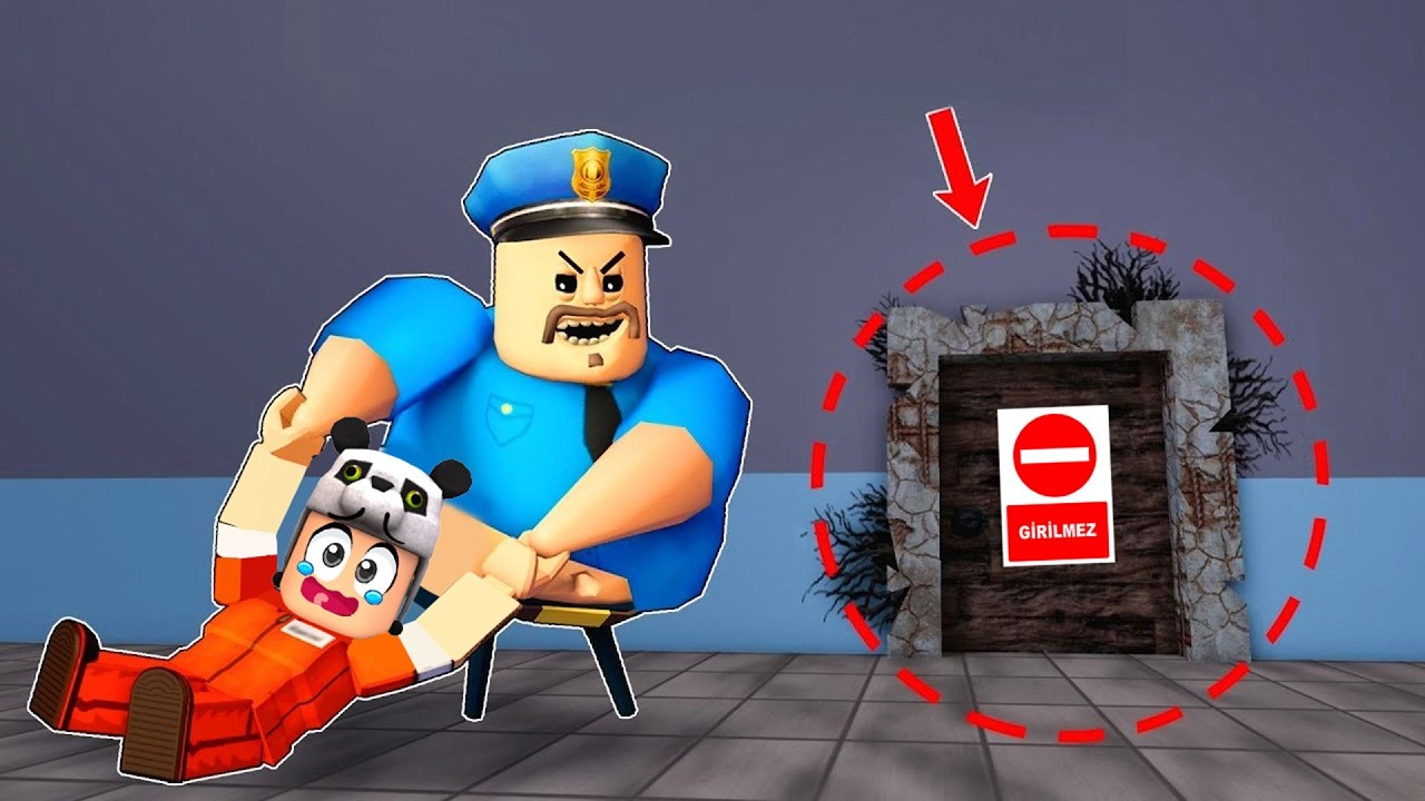 Barry’nin Gizli Kapısını BULDUM! - (BARRY'S PRISON RUN ROBLOX)