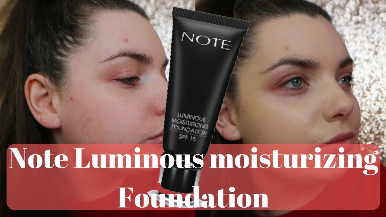Note Luminous Moisturizing Foundation Review