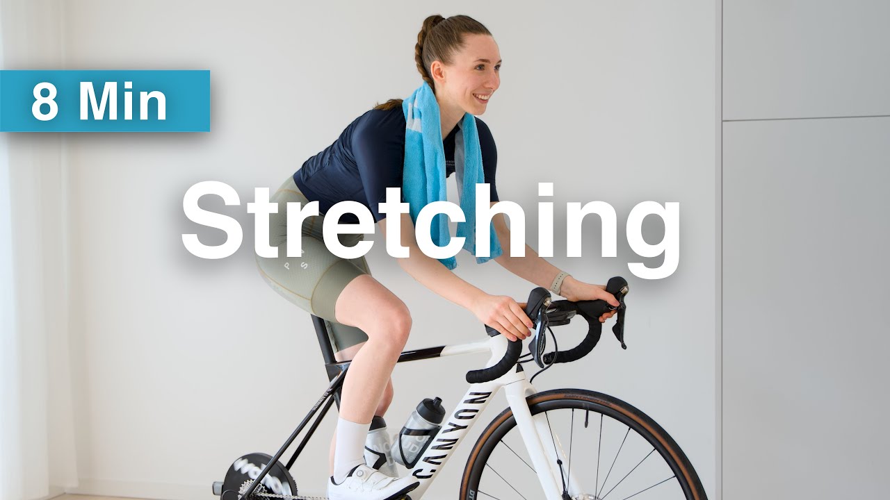Dehnen nach dem Radfahren (8 Min) |&nbsp;Beinr&uuml;ckseite & H&uuml;ftbeuger dehnen |&nbsp;Stretching f&uuml;r Radsportler