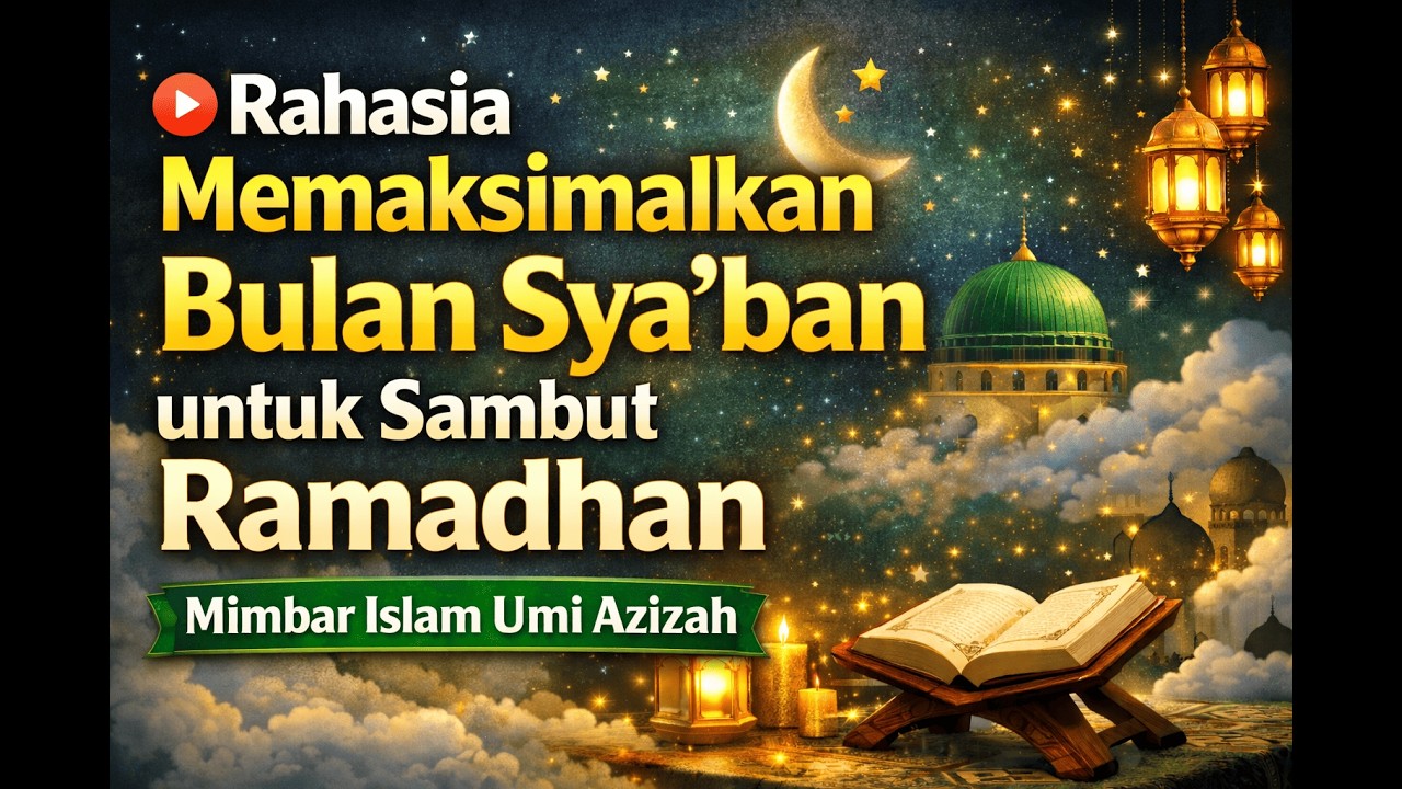 🔴 Rahasia Memaksimalkan Bulan Sya’ban untuk Sambut Ramadhan | Mimbar Islam Umi Azizah