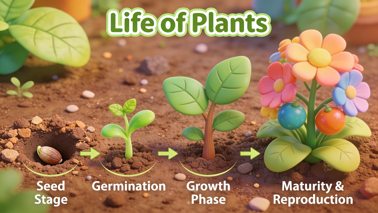 Life of Plants Explained Simply (14 Minutes)