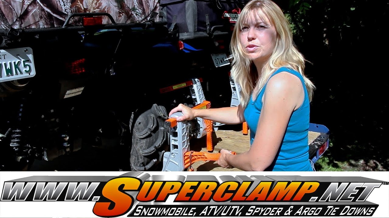 SuperClamp - ATV Tie Down System - CK's Trailside Review