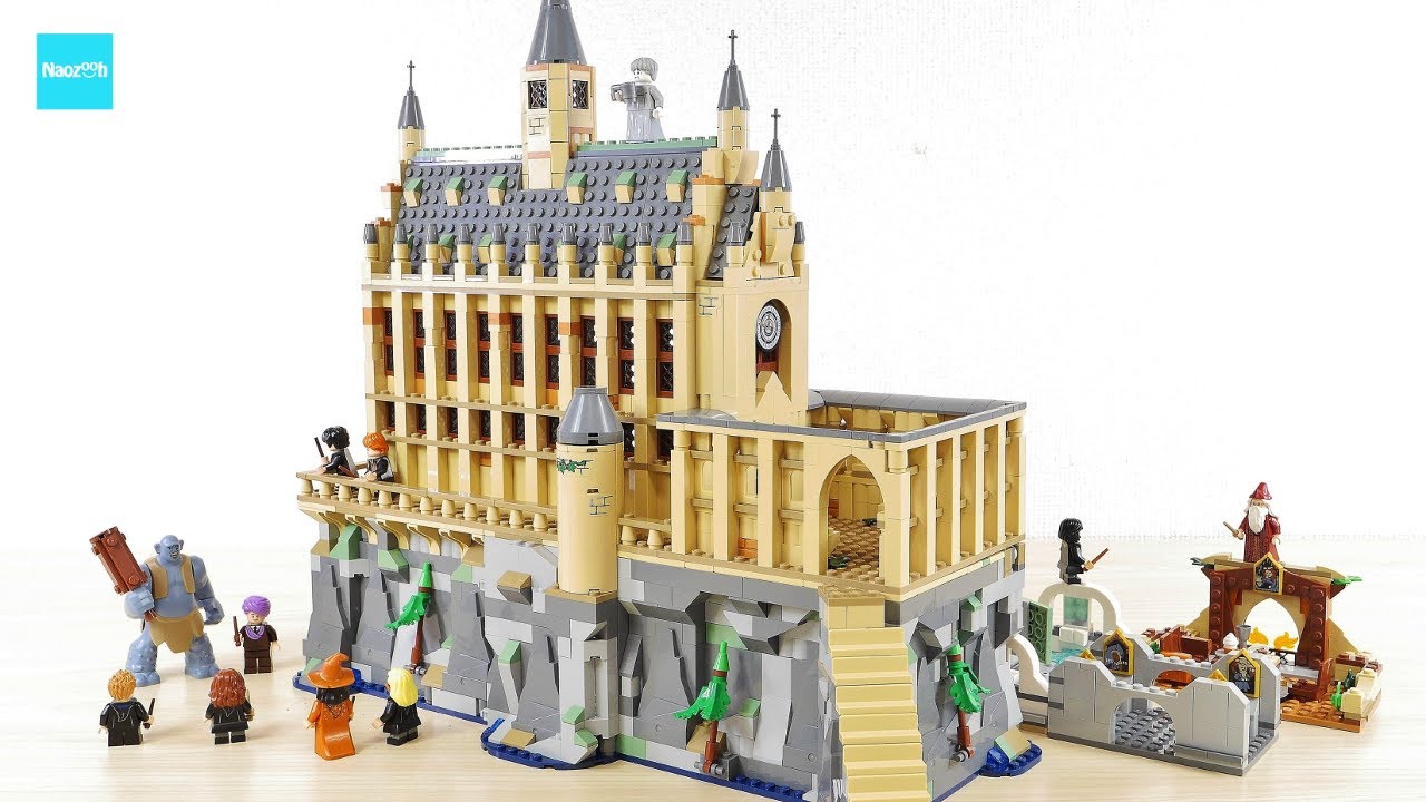 レゴ ハリー・ポッター ホグワーツ城：大広間 76435 ／ LEGO Harry Potter Hogwarts Castle The Great Hall Speed build & Review