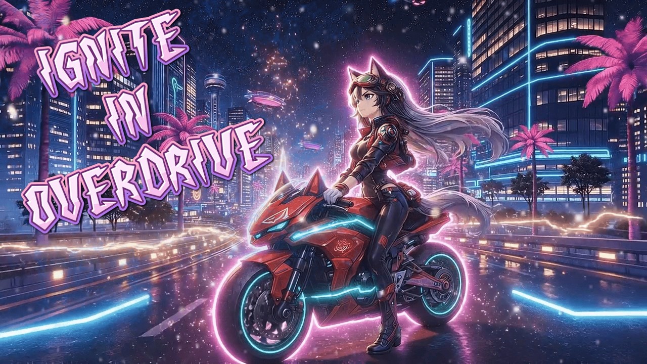 HPHP l Nightcore - Ignite in Overdrive l Female Vocals l Lyrics