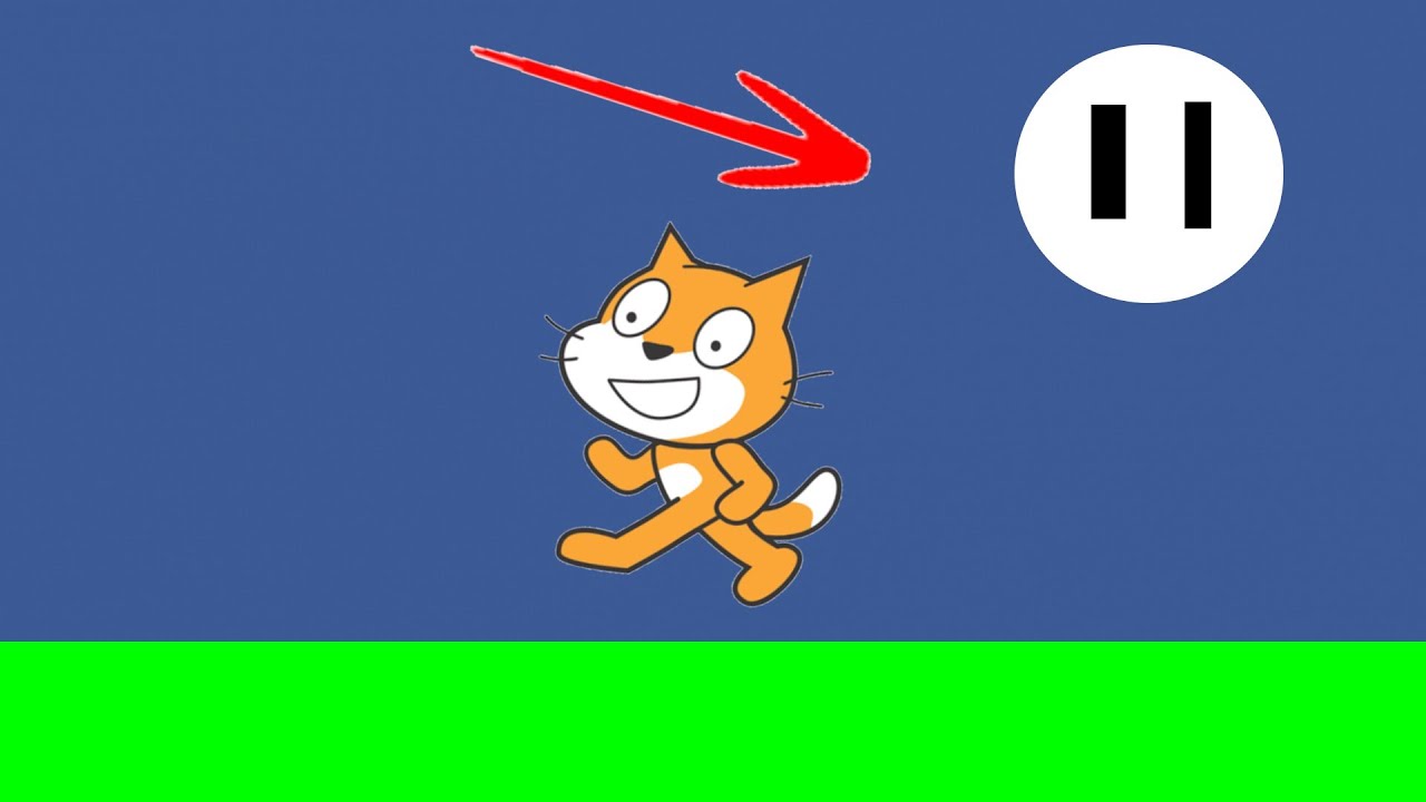 scratch comment faire pause sur son jeu