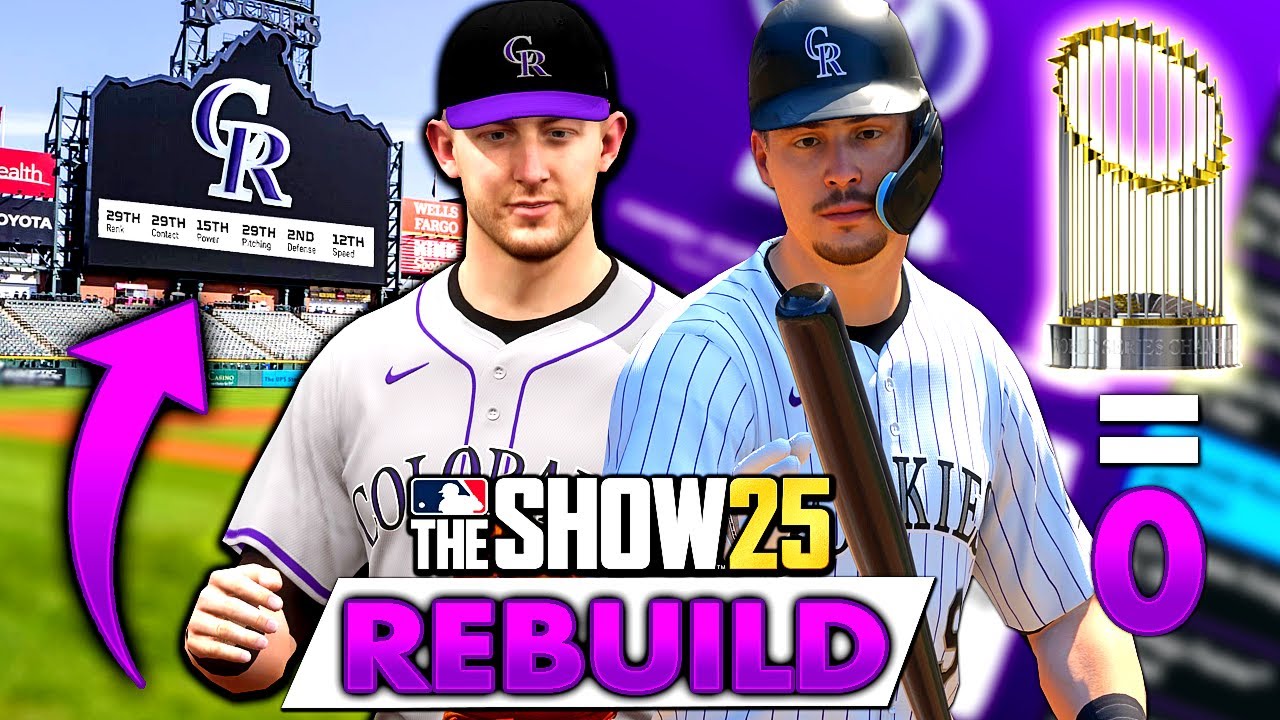 Colorado Rockies EL PEOR EQUIPO! - MLB The Show 25 - Franquicia - Ep #1