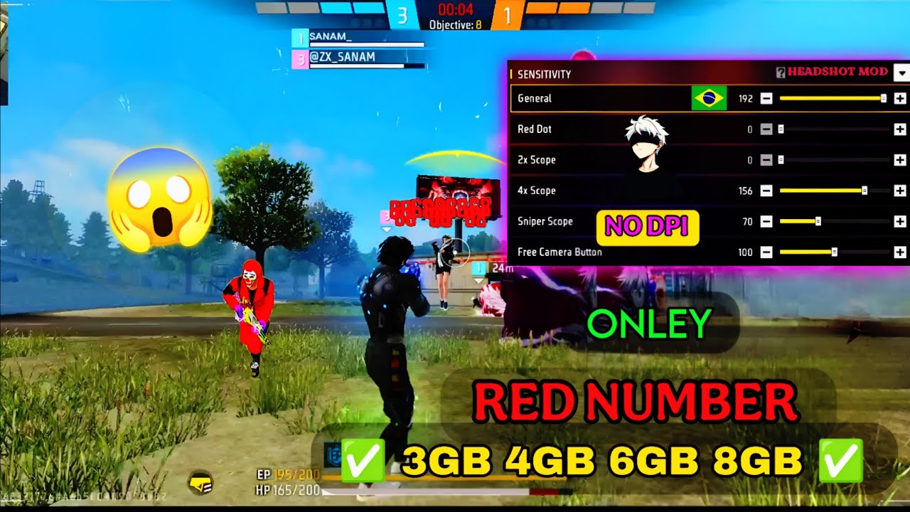 OB52 UPDATE 0% RECOIL SENSITIVITY SETTING ⚙️ FIRE BUTTON SIZE ✅ + DPI 🔥 || ZX_ SANAM 