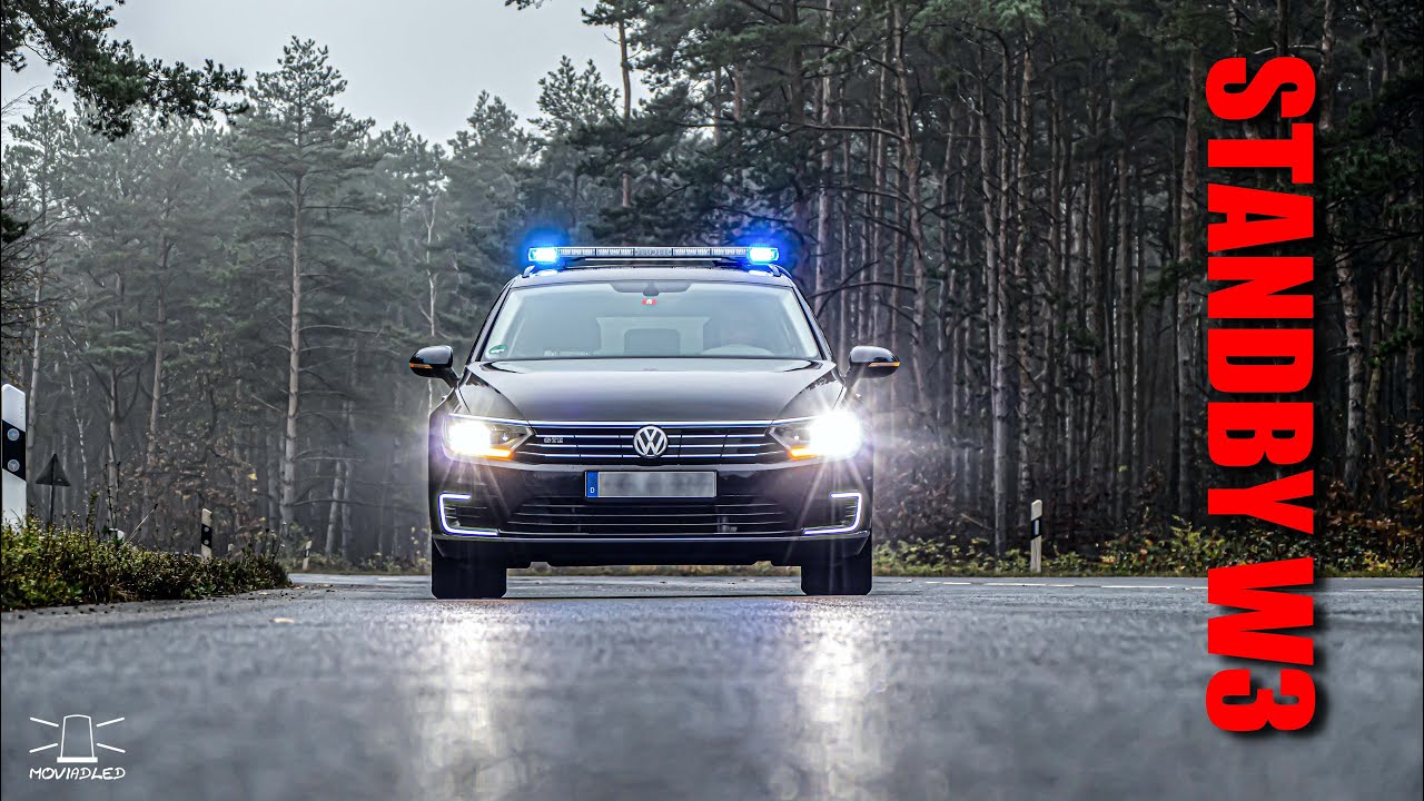 Standby W3 Blaulichtbalken / Heckwarnsystem / Powerblitz / ASW / Passat GTE
