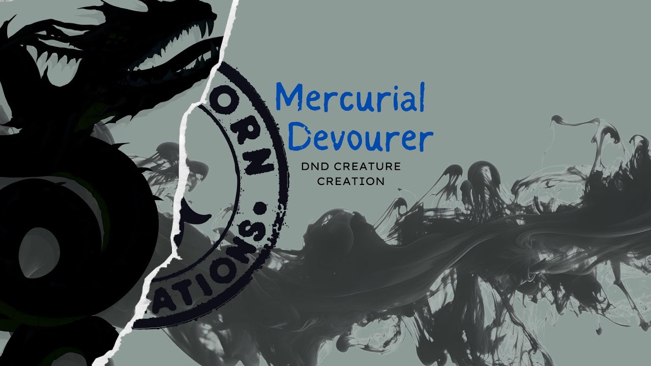 Drawing Carnelian Isle & the Mercurial Devourer 🐍 | Dark Fantasy Art