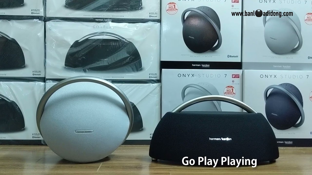 So sánh chất âm Harman Kardon Go Play vs Onyx Studio 7 | Soundtest H/K Go Play vs Onyx Studio 7