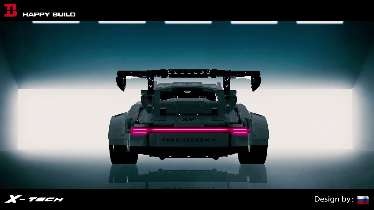 Happy Build simulation racing car | building block toys
