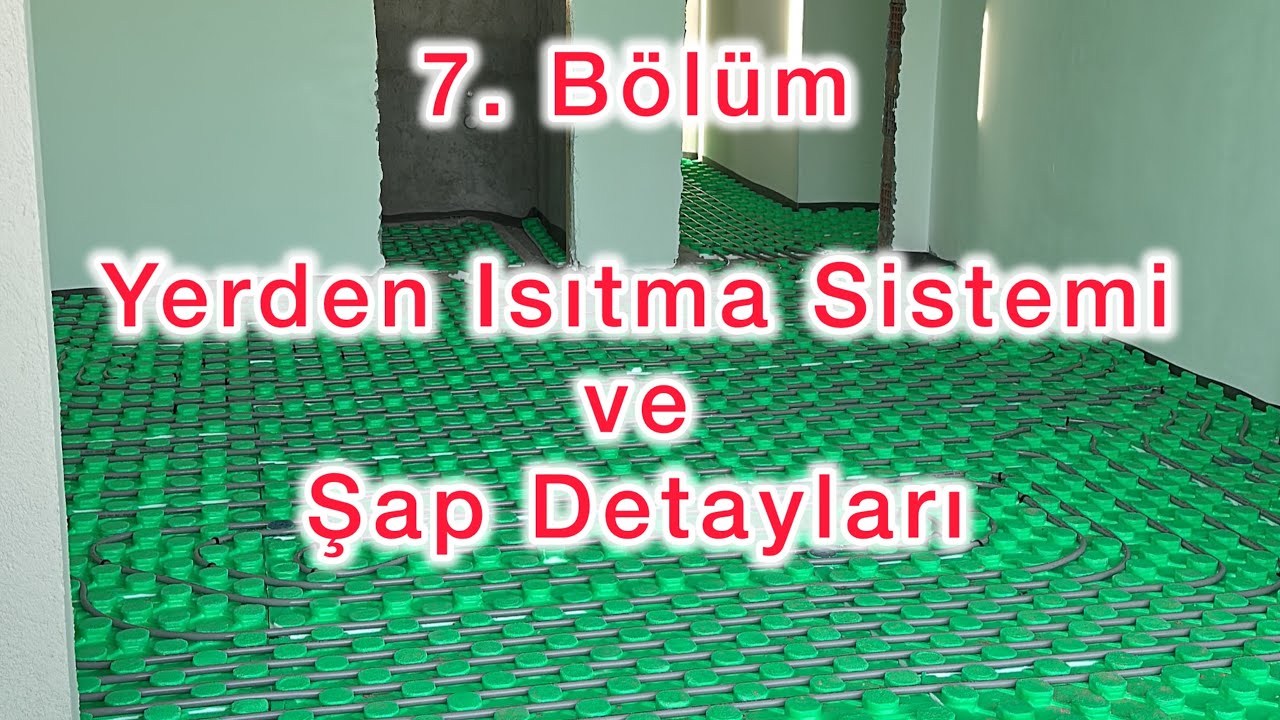 Yerden Isıtma Sistemi - Şap Katkı Maddesi - PerT ve PexA Borular