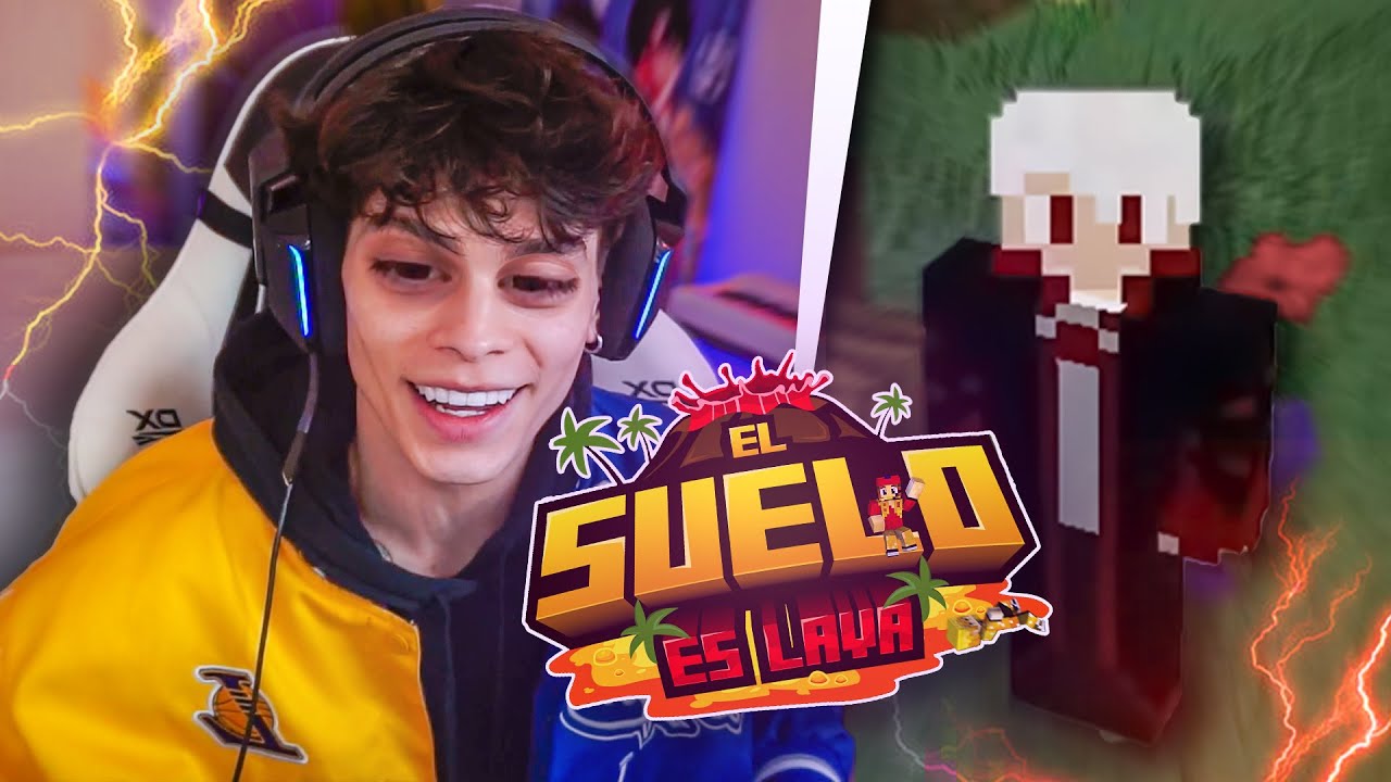 Jashlem Juega Al Piso Es Lava Con + De 100 Streamers | Mejores Momentos