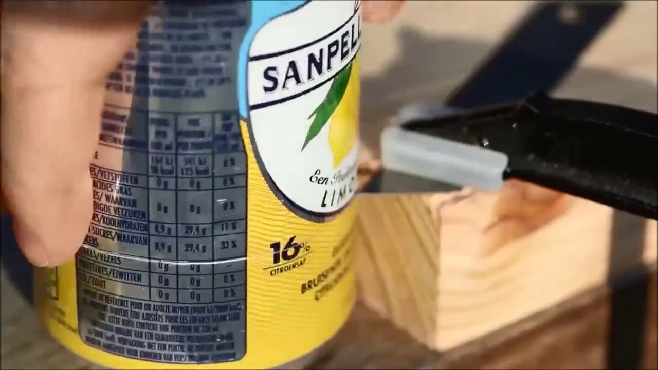 Astuces : Fabriquer un fourneau  avec une canette
