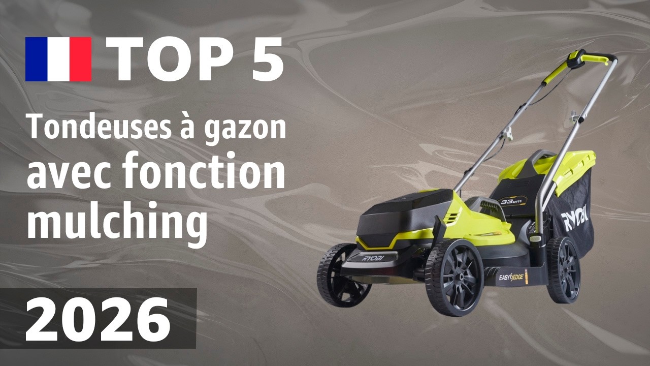 TOP—5. Meilleures tondeuses à gazon avec fonction mulching. Test & Comparatif 2026