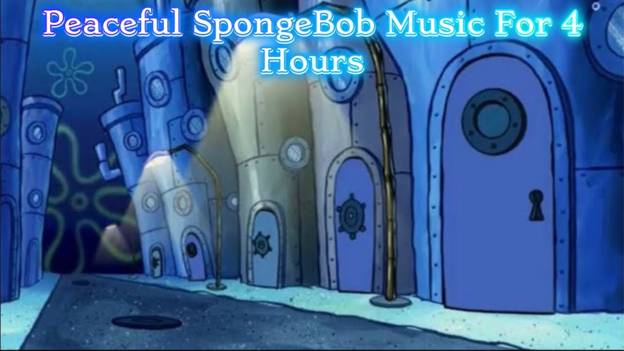 Relaxing SpongeBob music for almost 4 hours | for relaxing/sleeping