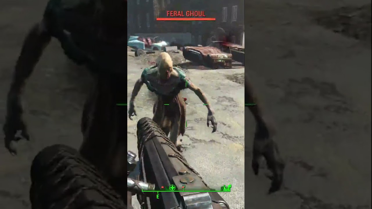 This Kneecapping Harpoon gun might be overkill for ghouls (but if it works it works) #fallout4