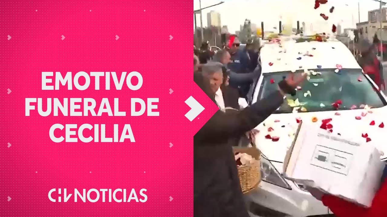 EL ÚLTIMO ADIÓS: El emotivo y multitudinario funeral de Cecilia, la Incomparable - CHV Noticias