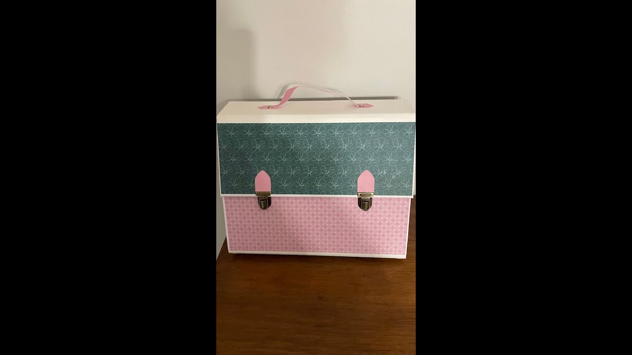 Tuto n° 1/2 structure album cartable pour photos de classe